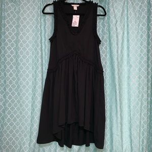 H&M Babydoll style black dress